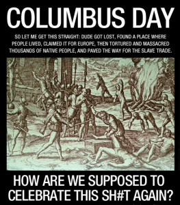 Columbus Day Each Year