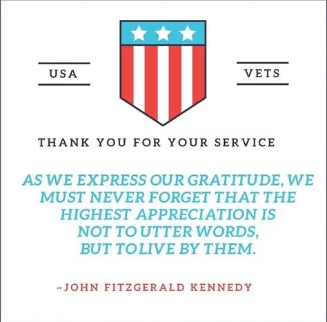 Veterans Day Appreciation Quotes