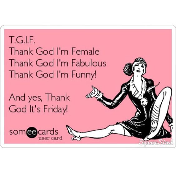 Friday Funny Fabulous