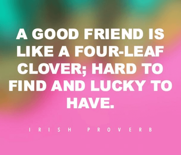 Friendship Quote Luck