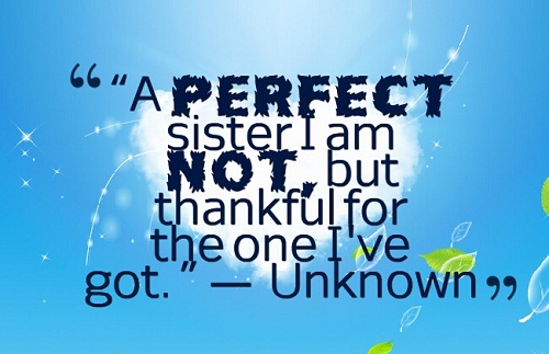Perfect Sister Quotes