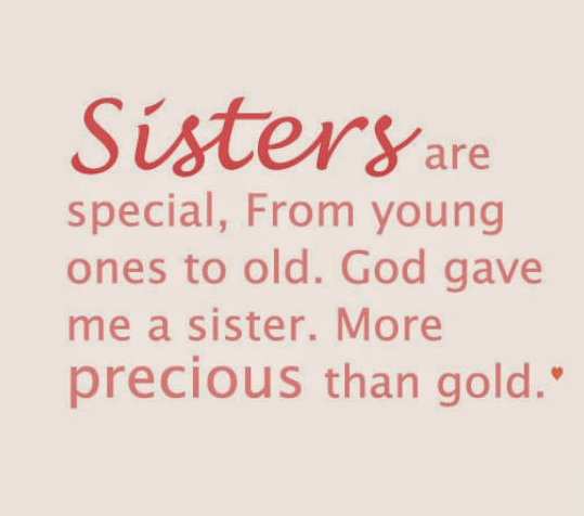 60 Cute Meaningful Sister Quotes With Images - Events Yard