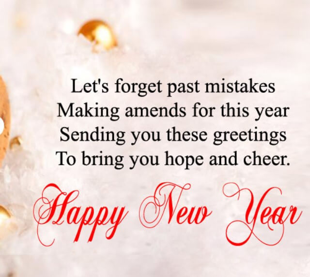 New Year Wishes From Family