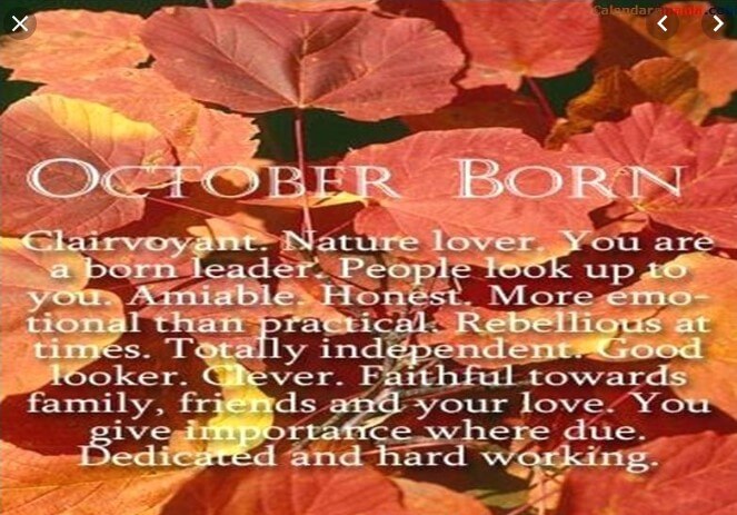 October Birthday Quotes Download