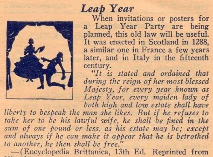 Leap Year Facts Myths